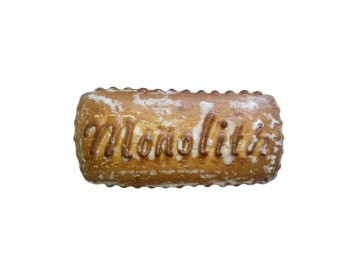 Gingerbread glazed with filling